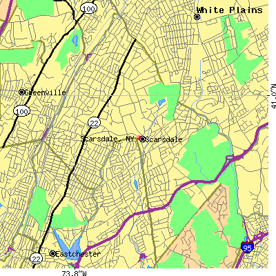 Scarsdale map
