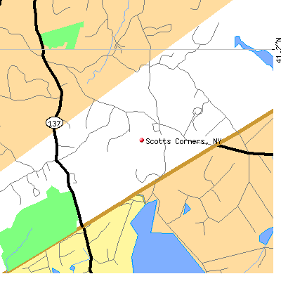Scotts Corners map