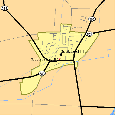 Scottsville map