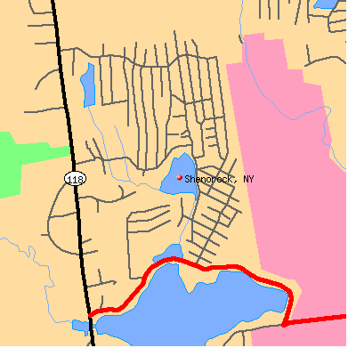 Shenorock map