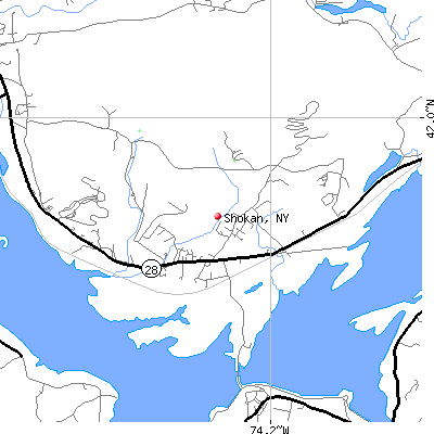 Shokan map