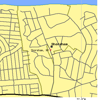 Shoreham map