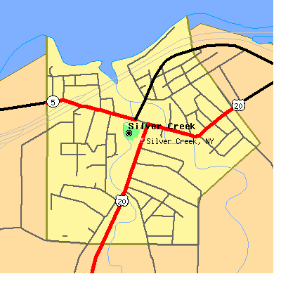 Silver Creek map
