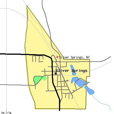 Silver Springs map