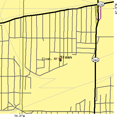 Sloan map