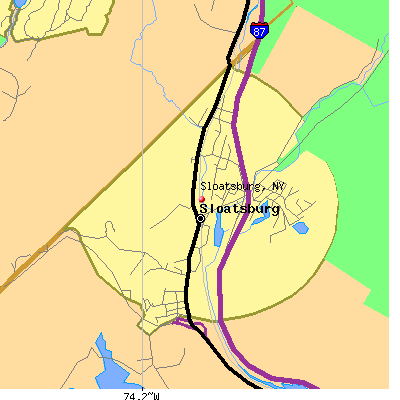 Sloatsburg map