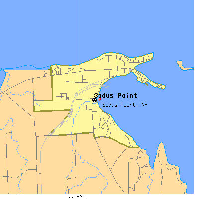 Sodus Point map