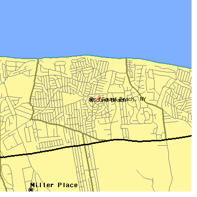 Sound Beach map