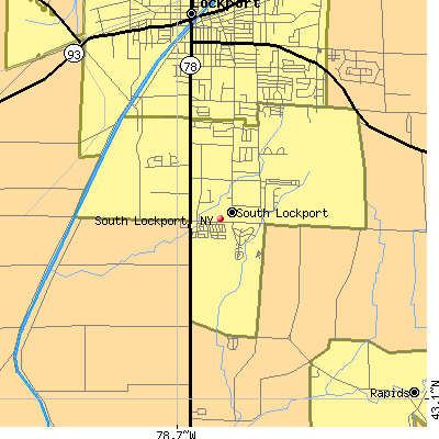 South Lockport map