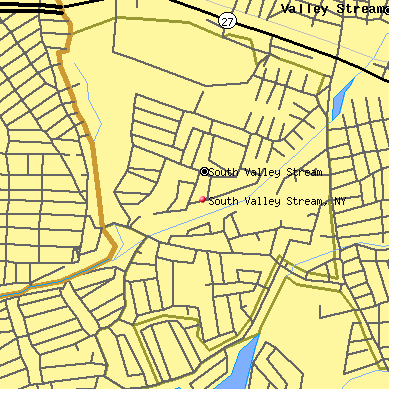 South Valley Stream map