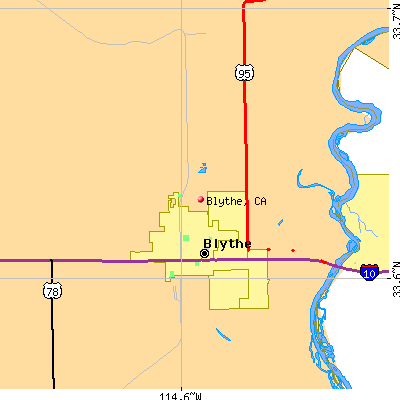 Blythe map