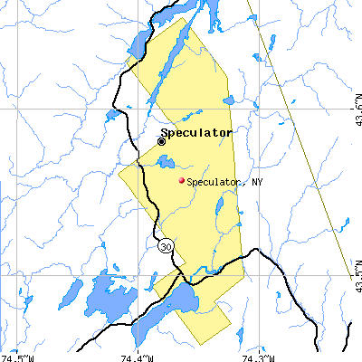 Speculator map