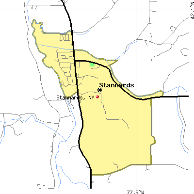 Stannards map