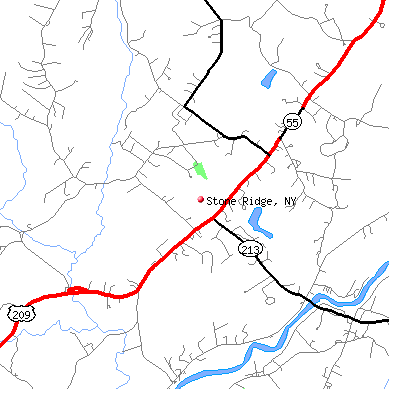 Stone Ridge map