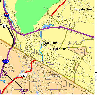 Suffern map