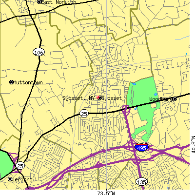 Syosset map