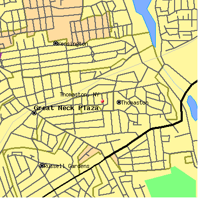 Thomaston map