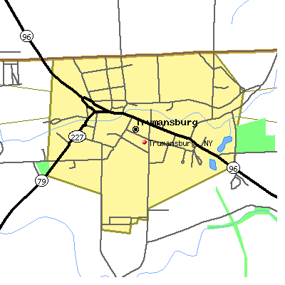 Trumansburg map