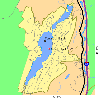 Tuxedo Park map