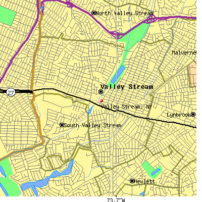 Valley Stream map