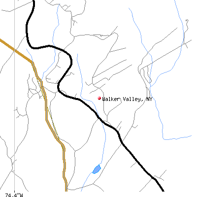 Walker Valley map
