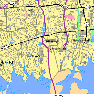 Wantagh map