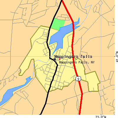 Wappingers Falls map