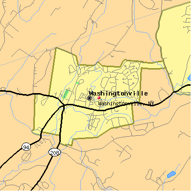 Washingtonville map