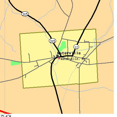 Waterville map