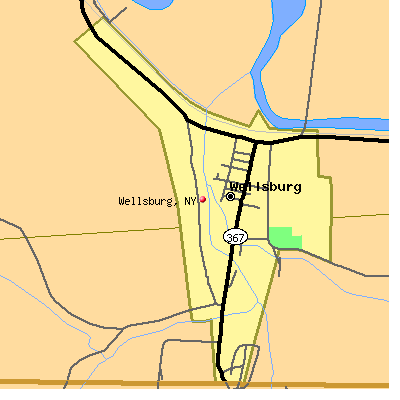 Wellsburg map