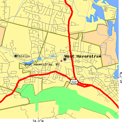 West Haverstraw map