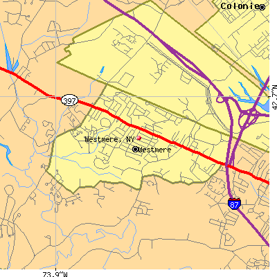 Westmere map