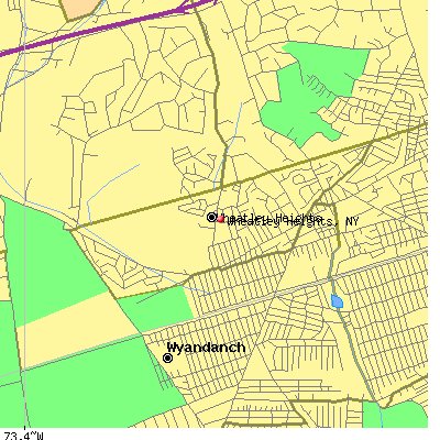Wheatley Heights map