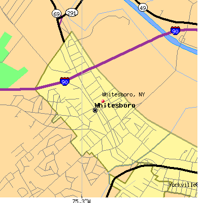 Whitesboro map