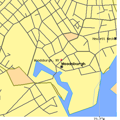 Woodsburgh map