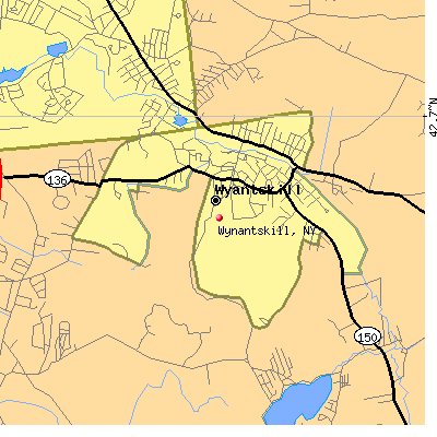 Wynantskill map