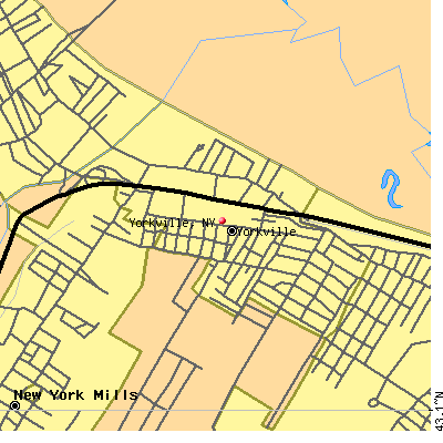 Yorkville map