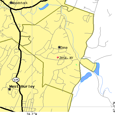 Zena map