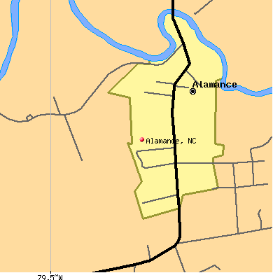 Alamance map