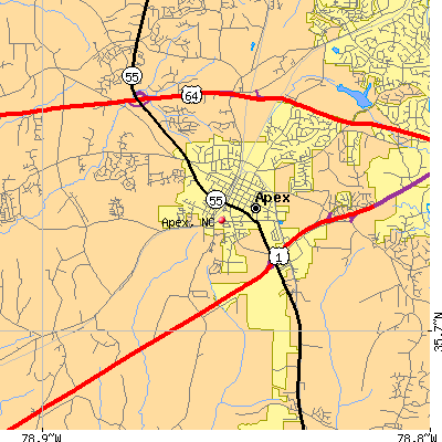 Apex map