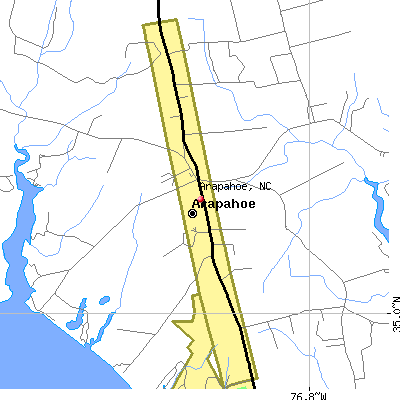 Arapahoe map