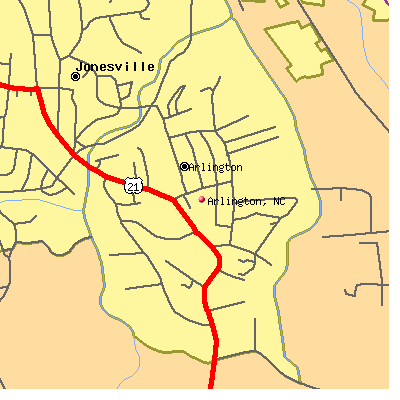 Arlington map