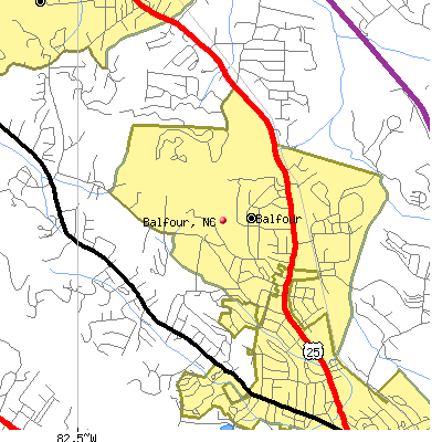 Balfour map