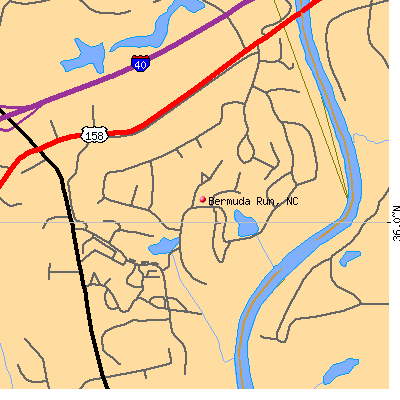 Bermuda Run map