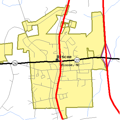 Biscoe map