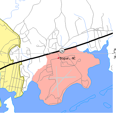 Bogue map