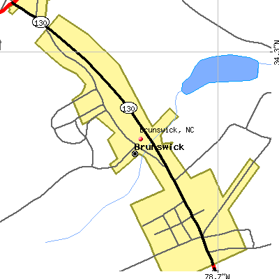 Brunswick map