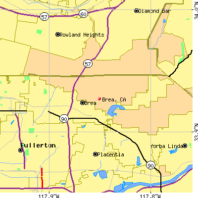 Brea map