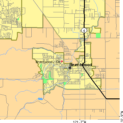 Brentwood map