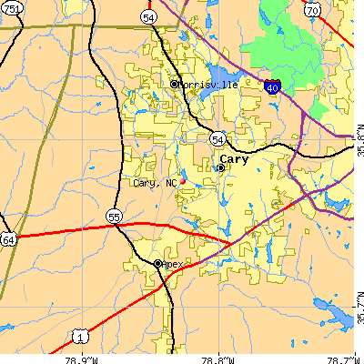 Cary map